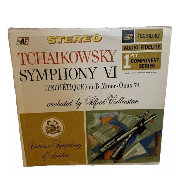 Symphony VI (Pathétique) In B Minor Opus 74 (Vinyl, 1959) Audio Fidelity VG+ - Picture 1 of 9